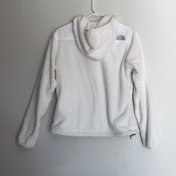 North Face Women’s White Zip Up, Size Small - Picture 3 of 7